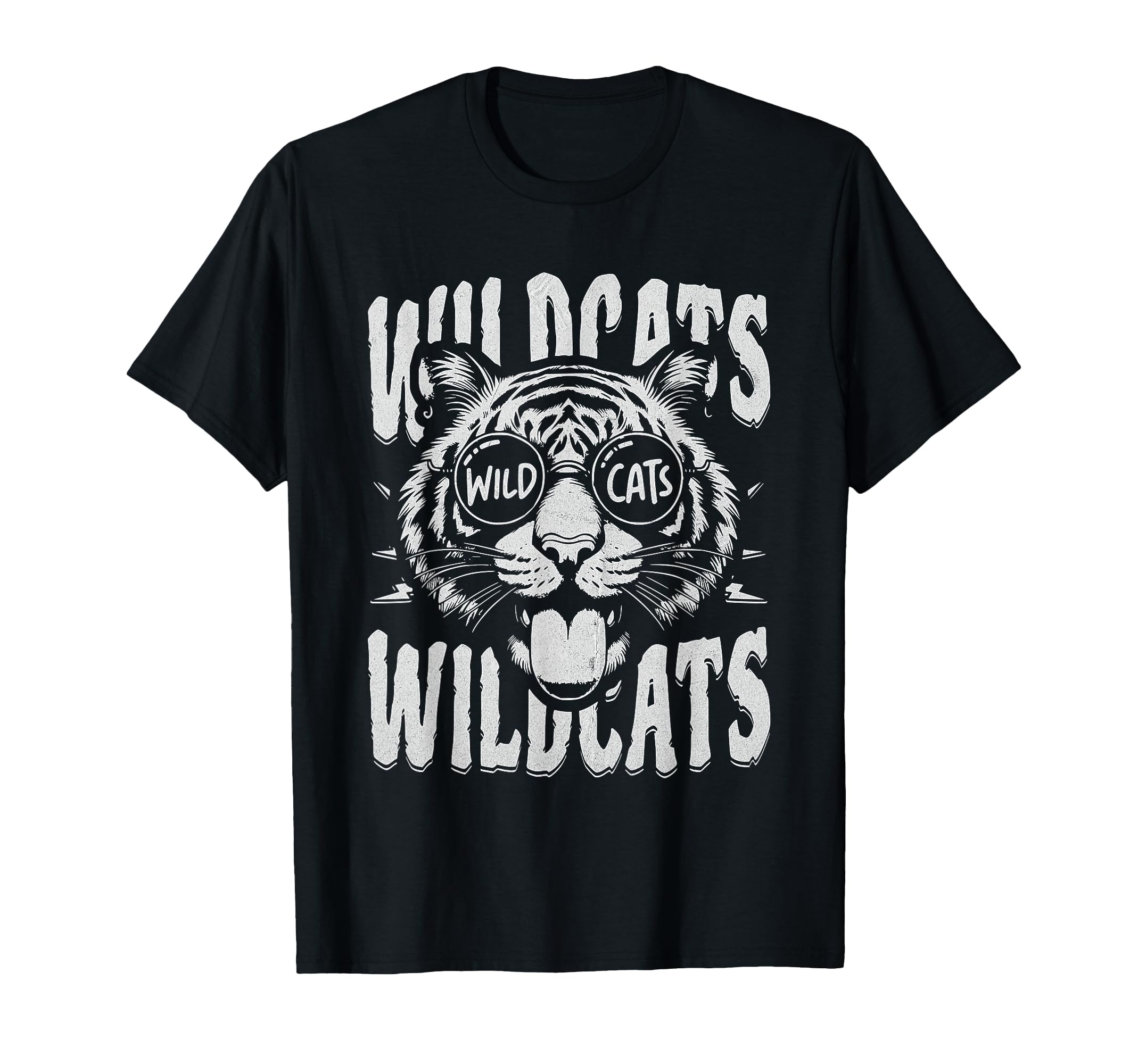 Wildcats School Sports Fan Team Spirit T-Shirt - Unique Graphic for Adults - T-Shirt, Sweatshirt, Hoodie