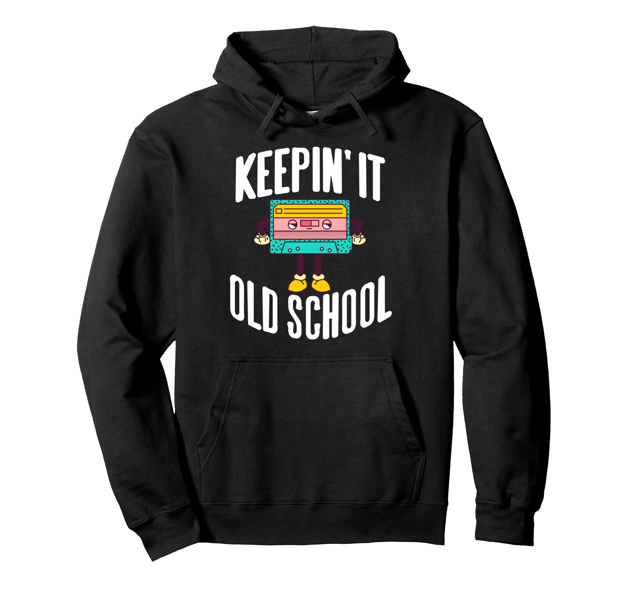 Keepin It Cassette Tape Hoodie - Casual Everyday Wear for Adults - T-Shirt, Sweatshirt, Hoodie
