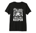 My Son Is Hockey Keeper Mom Hockey T-Shirt - Trendy Graphic Men Women - T-Shirt, Sweatshirt, Hoodie