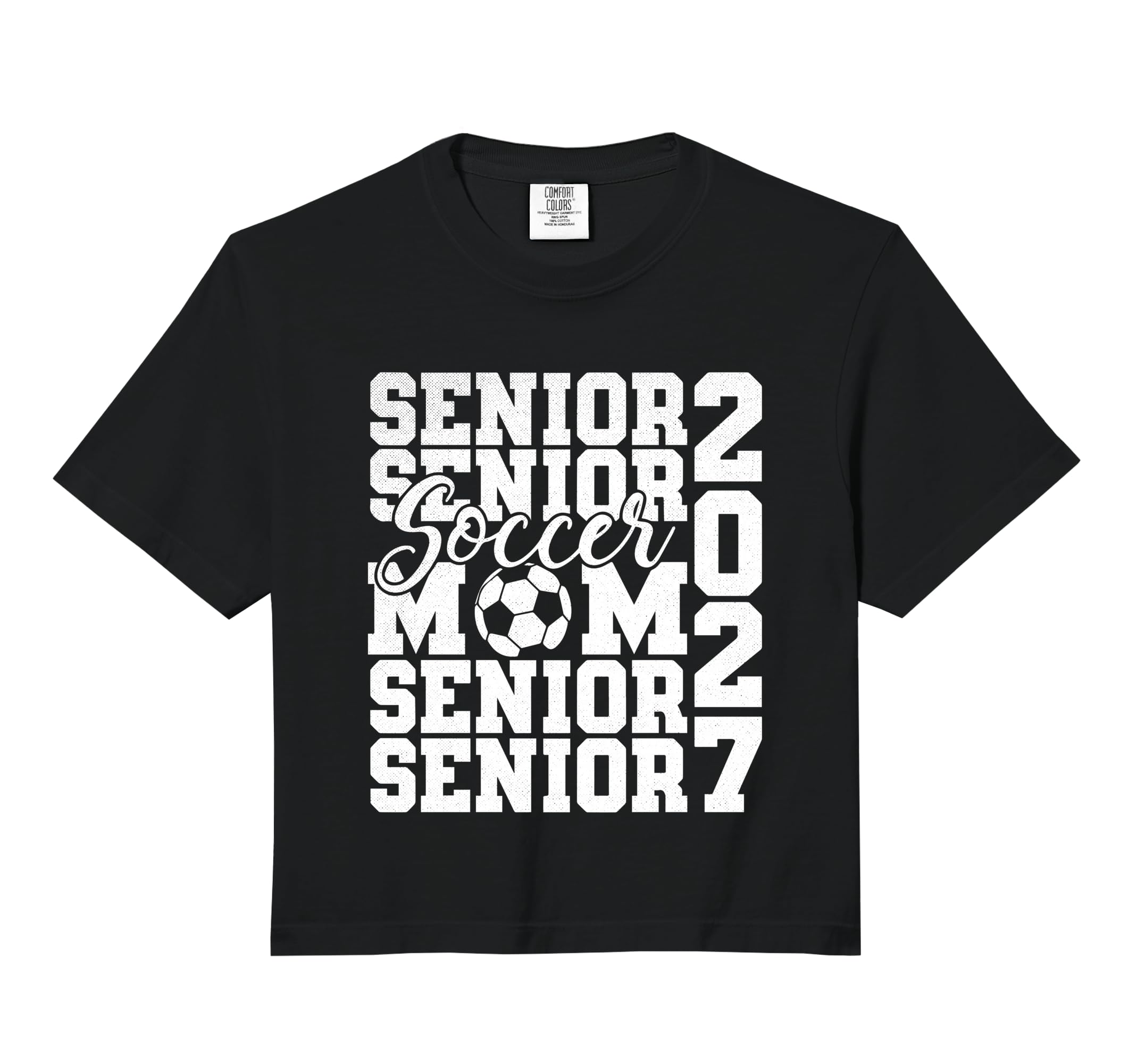 Senior Mom 2027 Soccer Class 2028 Funny T-Shirt - Minimalist Print Unisex - T-Shirt, Sweatshirt, Hoodie