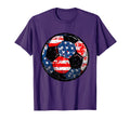 4Th July Usa Flag Soccer Patriotic Soccer T-Shirt - Unique Graphic Unisex - T-Shirt, Sweatshirt, Hoodie