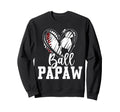 Ball Grandpa Heart Baseball Soccer Hoodie - Casual Everyday Wear Men Women - T-Shirt, Sweatshirt, Hoodie