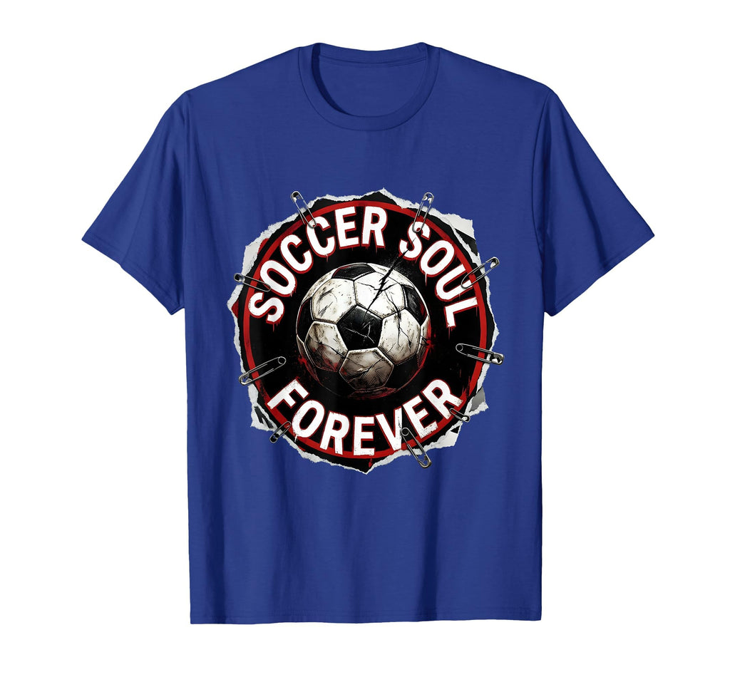 Soccer Soul Forever Passionate Fan T-Shirt - Graphic Print for Adults - T-Shirt, Sweatshirt, Hoodie