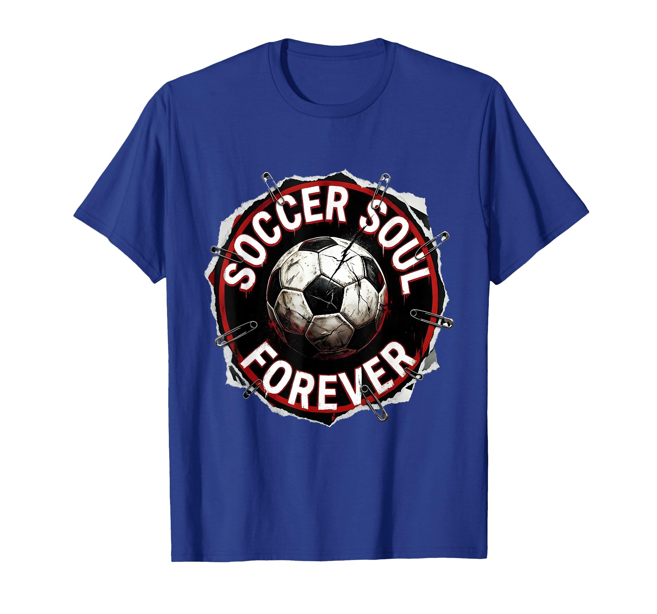 Soccer Soul Forever Passionate Fan T-Shirt - Graphic Print for Adults - T-Shirt, Sweatshirt, Hoodie