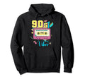 90S Vibes Groovy 90S Party Cassette Tape Hoodie - Aesthetic Graphic Unisex - T-Shirt, Sweatshirt, Hoodie