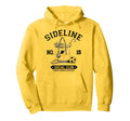 Sideline Social Club Soccer Mom Game Hoodie - Aesthetic Graphic for Adults - T-Shirt, Sweatshirt, Hoodie