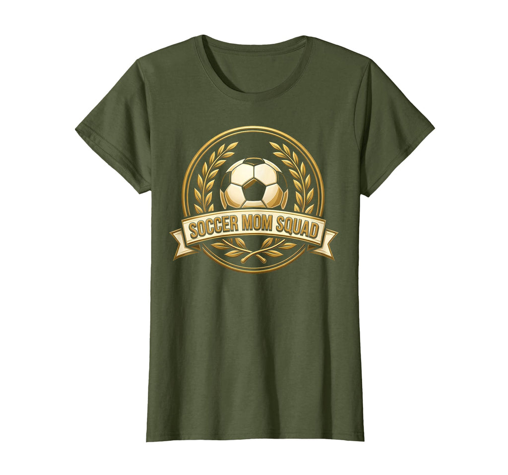 Soccer Mom Squad T-Shirt - Trendy Graphic for Adults - T-Shirt, Sweatshirt, Hoodie