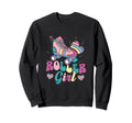 Roller Skater Skating 70S 80S 90S Sweatshirt - Streetwear Style for Adults - T-Shirt, Sweatshirt, Hoodie