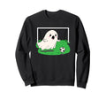 Funny Ghost Soccer Goalie Sweatshirt - Aesthetic Graphic for Adults - T-Shirt, Sweatshirt, Hoodie