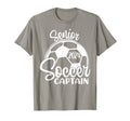 Senior Soccer Captain 2024 Class T-Shirt - Aesthetic Graphic for Adults - T-Shirt, Sweatshirt, Hoodie