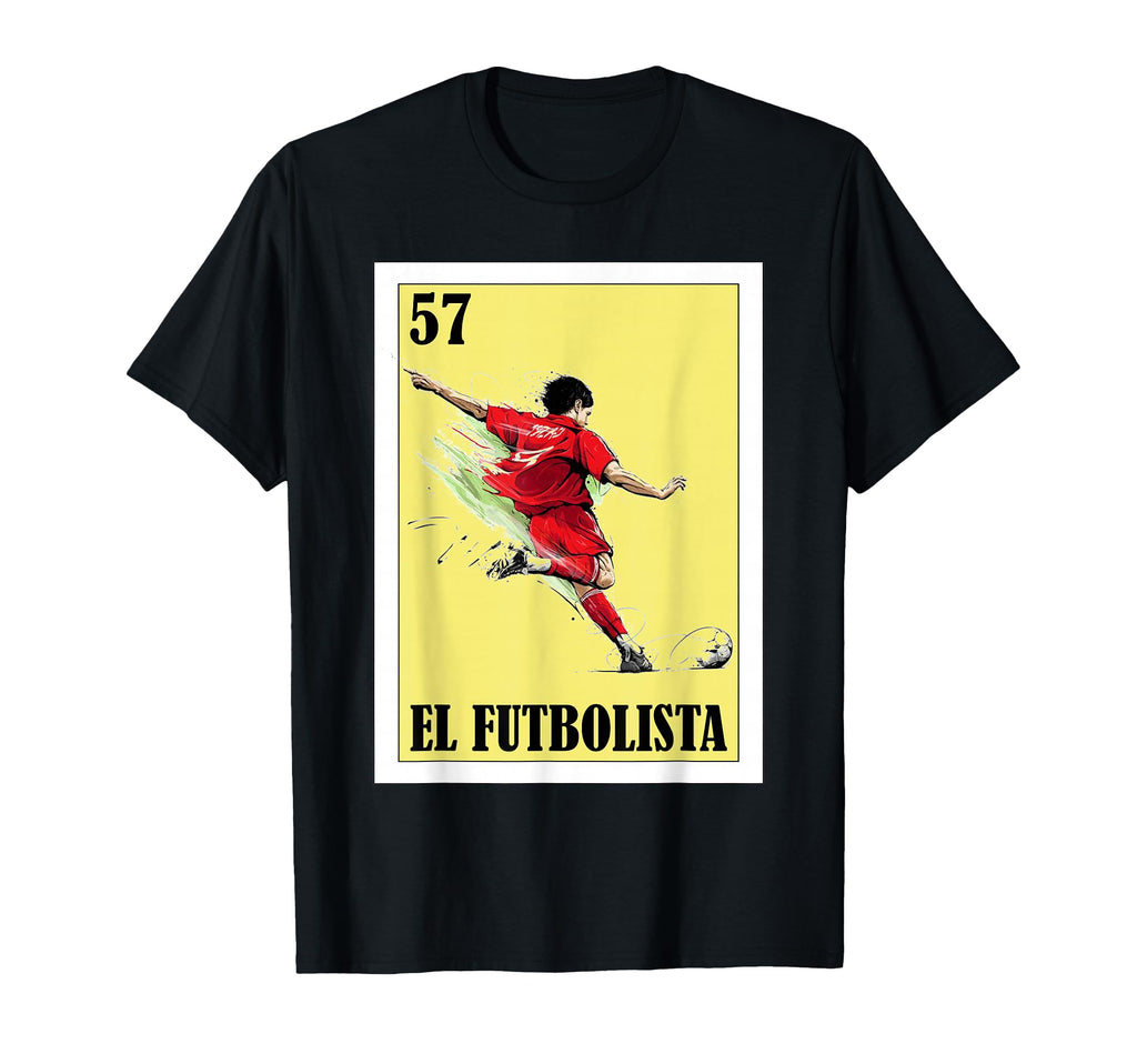 Funny Mexican Soccer El Futbolista T-Shirt - Aesthetic Graphic Men Women - T-Shirt, Sweatshirt, Hoodie