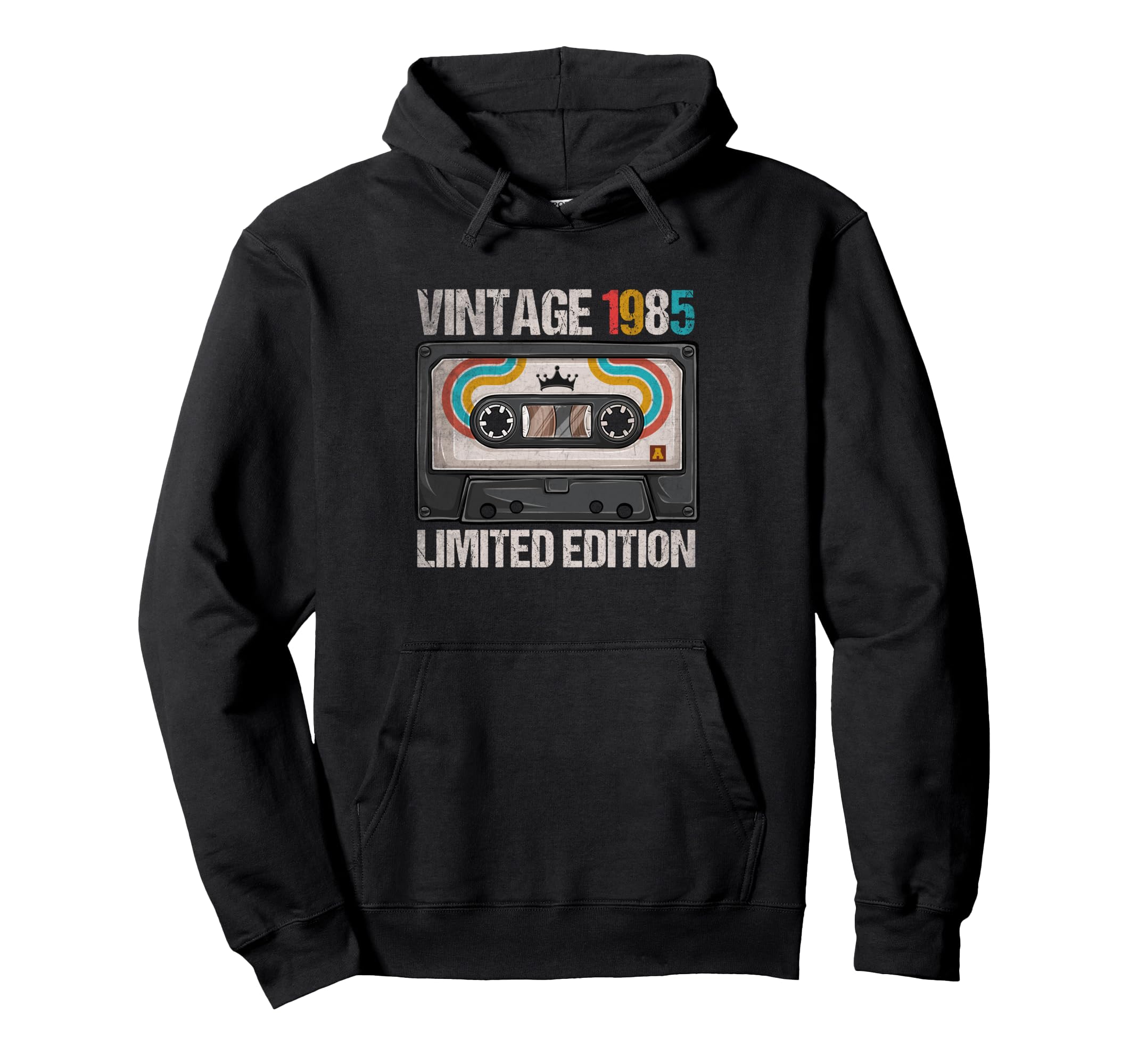 1985 Funny 40Th Birthday Cassette Hoodie - Aesthetic Graphic Men Women - T-Shirt, Sweatshirt, Hoodie