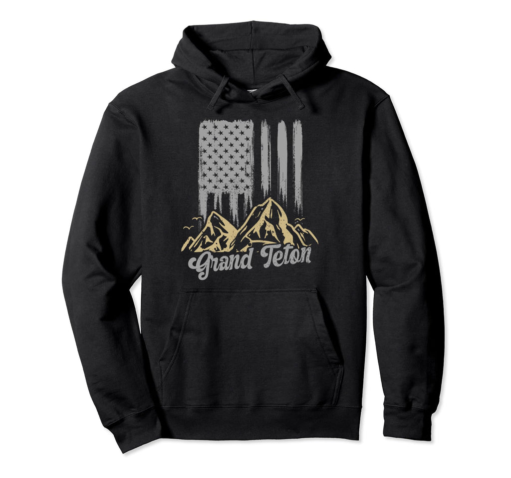 Grand Teton National Park Us Grand Teton Hoodie - Trendy Graphic Men Women - T-Shirt, Sweatshirt, Hoodie