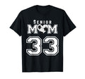 Proud Senior Soccer Mom Custom Jersey T-Shirt - Graphic Print Men Women - T-Shirt, Sweatshirt, Hoodie