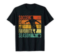Distressed Soccer Is My Favorite T-Shirt - Fun Novelty Design Men Women - T-Shirt, Sweatshirt, Hoodie