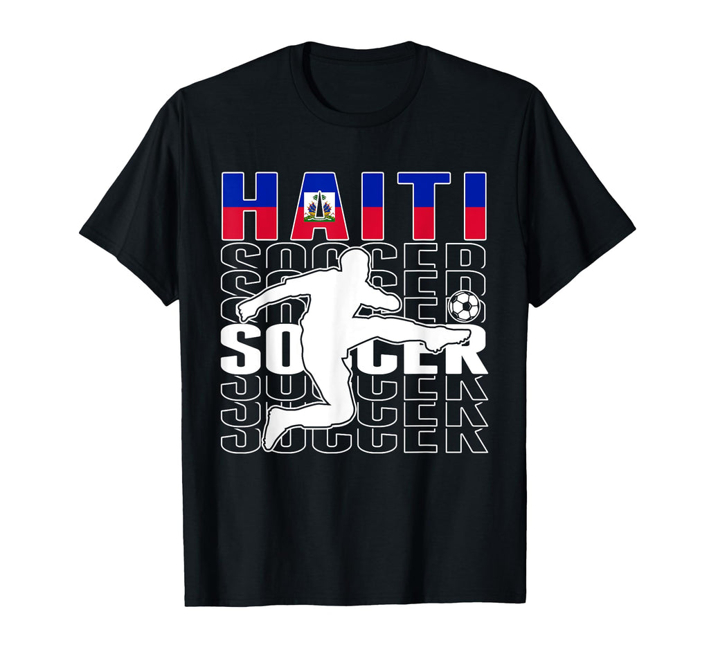 Haiti Soccer Lovers Jersey Proud Haitian T-Shirt - Graphic Print Men Women - T-Shirt, Sweatshirt, Hoodie
