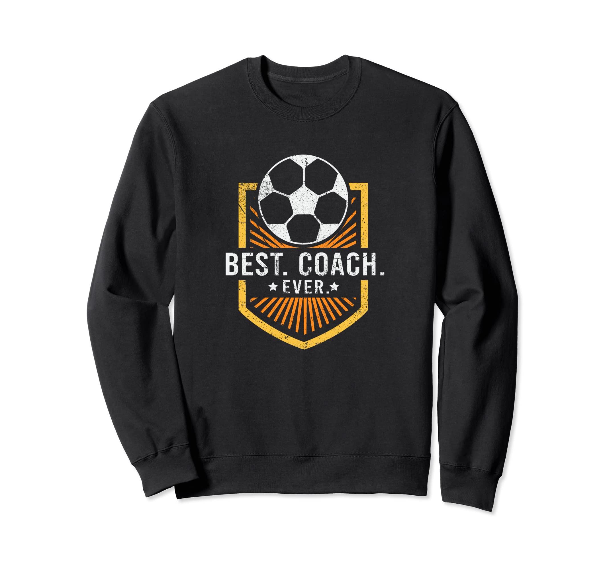 Best Coach Ever Soccer Coach Sweatshirt - Custom Art Print Unisex - T-Shirt, Sweatshirt, Hoodie