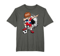 Dabbing Soccer Dominican Republic Fans T-Shirt - Custom Art Print Unisex - T-Shirt, Sweatshirt, Hoodie