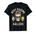 Skeleton Messy Bun Mom Raising T-Shirt - Streetwear Style Men Women - T-Shirt, Sweatshirt, Hoodie