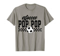 Soccer Pop Pop Soccer Player Pop T-Shirt - Casual Everyday Wear Men Women - T-Shirt, Sweatshirt, Hoodie