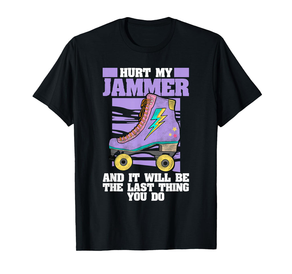 Roller Derby Skate Colorful Roller T-Shirt - Custom Art Print Men Women - T-Shirt, Sweatshirt, Hoodie