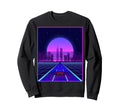 Vaporwave Synthwave Car Outrun Sweatshirt - Streetwear Style Men Women - T-Shirt, Sweatshirt, Hoodie