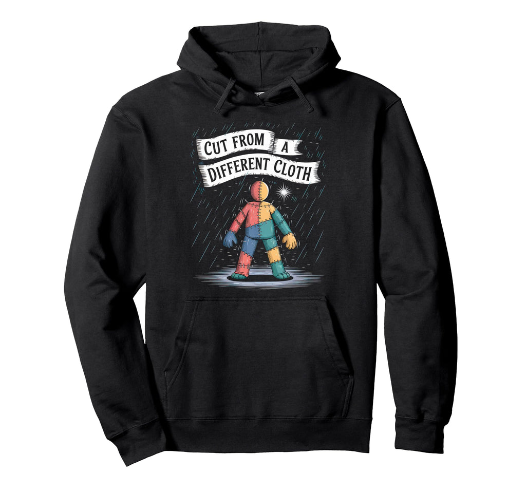 Cut From Different Cloth Urban Hip Hop Hoodie - Custom Art Print Unisex - T-Shirt, Sweatshirt, Hoodie