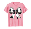 Coquette Bow Soccer Ball Pattern T-Shirt - Streetwear Style Men Women - T-Shirt, Sweatshirt, Hoodie