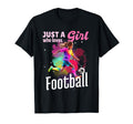 Just Who Loves Football Player Soccer T-Shirt - Trendy Graphic for Adults - T-Shirt, Sweatshirt, Hoodie