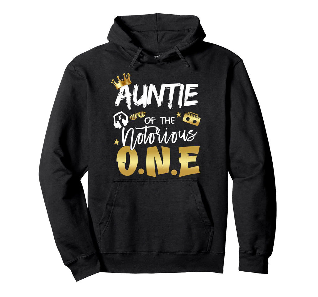 Auntie Notorious One Old School Hip Hoodie - Streetwear Style Men Women - T-Shirt, Sweatshirt, Hoodie