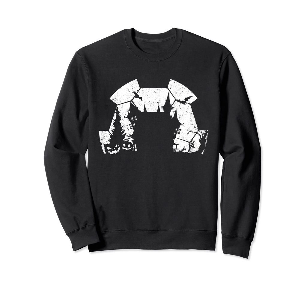 Distressed Soccer Halloween Costumes Sweatshirt - Trendy Graphic Men Women - T-Shirt, Sweatshirt, Hoodie