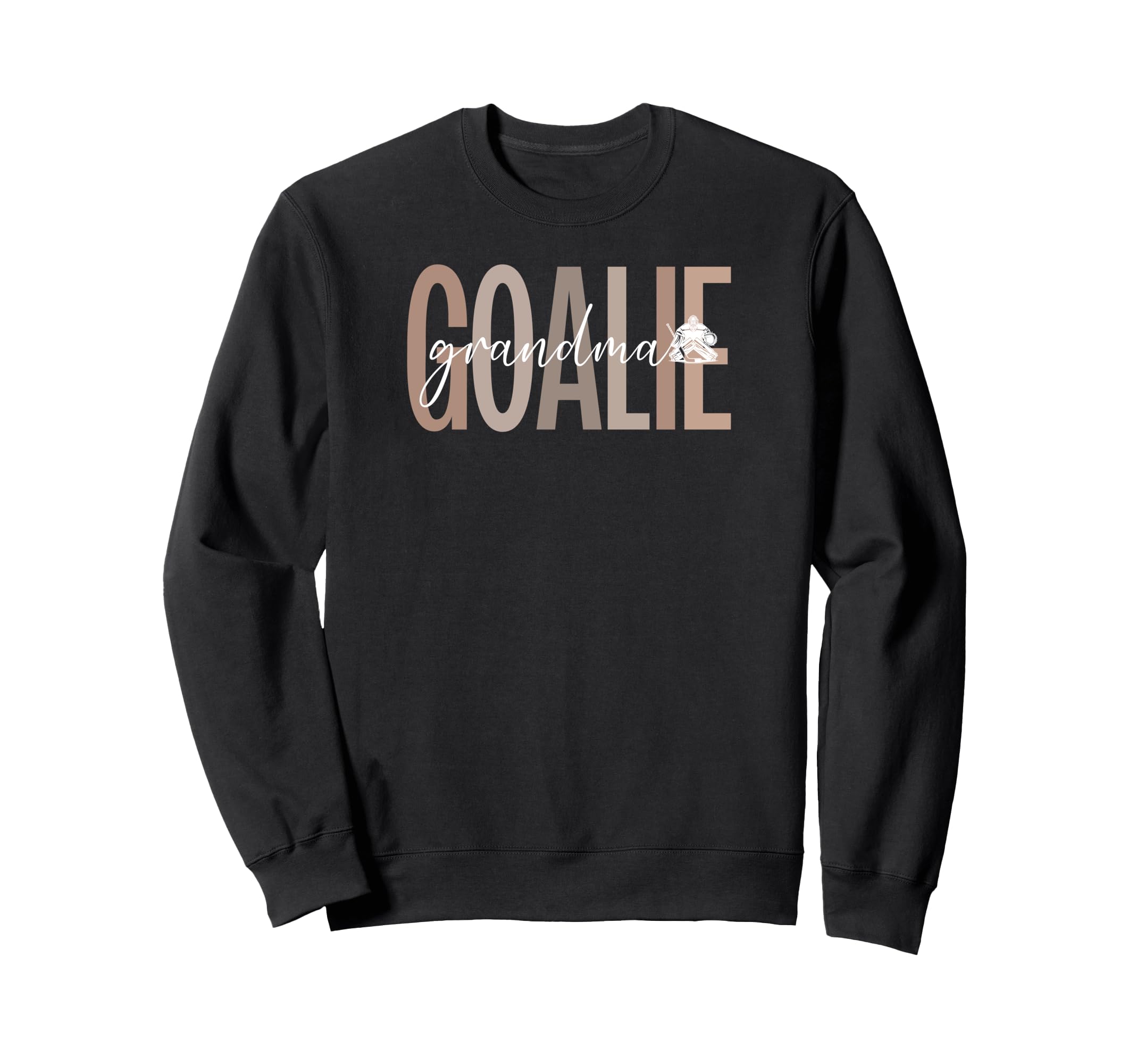 Ice Hockey Goalie Grandma Sweatshirt - Casual Everyday Wear for Adults - T-Shirt, Sweatshirt, Hoodie