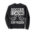 Football Trainer Football Coach Sweatshirt - Aesthetic Graphic Men Women - T-Shirt, Sweatshirt, Hoodie