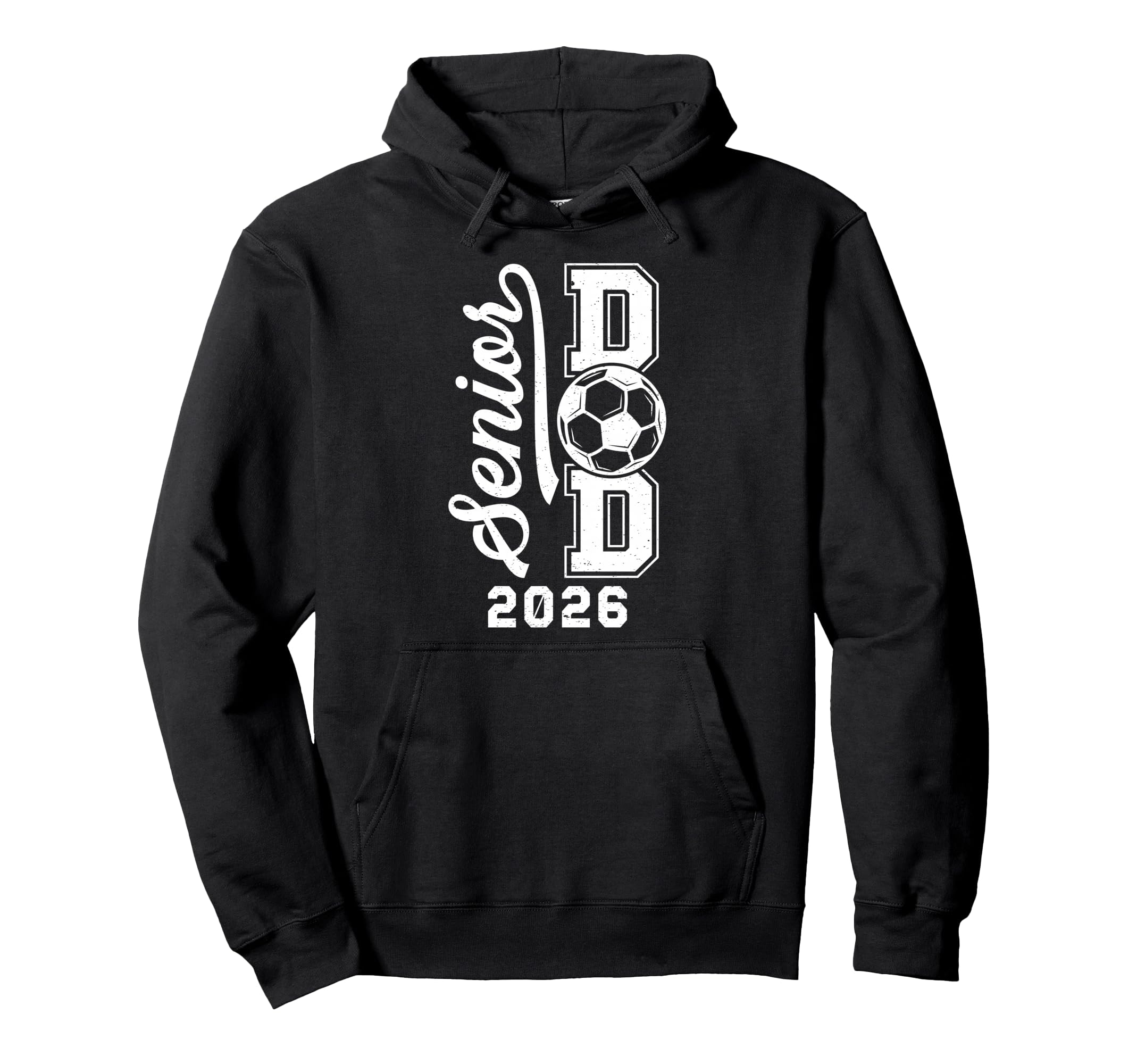 Soccer Senior Dad Senior Soccer Hoodie - Aesthetic Graphic for Adults - T-Shirt, Sweatshirt, Hoodie