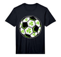 Soccer Ball Shamrock St Patricks Day T-Shirt - Graphic Print for Adults - T-Shirt, Sweatshirt, Hoodie