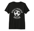 Denali Borough Soccer Distressed 90S T-Shirt - Trendy Graphic for Adults - T-Shirt, Sweatshirt, Hoodie