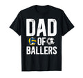 Dad Ballers Proud Volleyball T-Shirt - Casual Everyday Wear Men Women - T-Shirt, Sweatshirt, Hoodie
