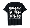 Soccer Mama Coquette Soccer Mom Soccer T-Shirt - Aesthetic Graphic Unisex - T-Shirt, Sweatshirt, Hoodie
