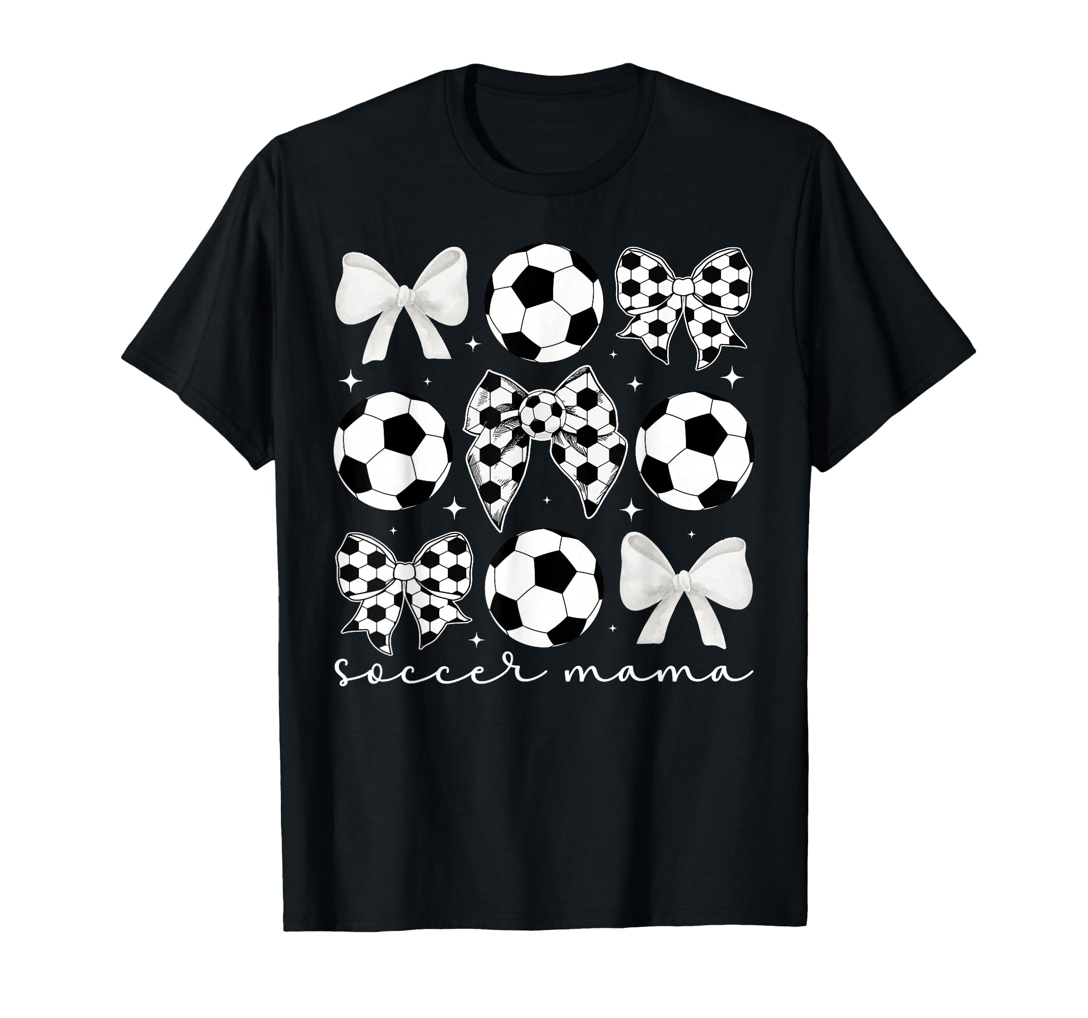 Soccer Mama Coquette Soccer Mom Soccer T-Shirt - Aesthetic Graphic Unisex - T-Shirt, Sweatshirt, Hoodie