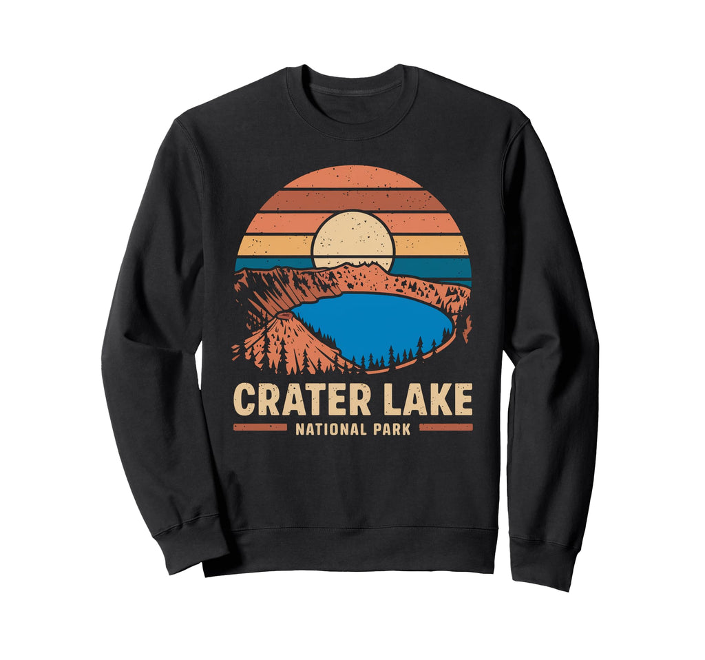 Crater Lake National Park Oregon Sweatshirt - Graphic Print Men Women - T-Shirt, Sweatshirt, Hoodie