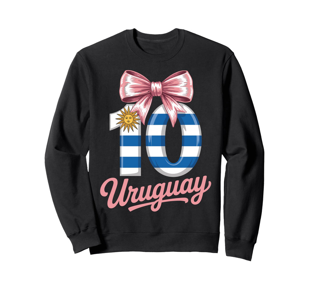 10 Uruguay Birthday Number 10 Sweatshirt - Trendy Graphic for Adults - T-Shirt, Sweatshirt, Hoodie
