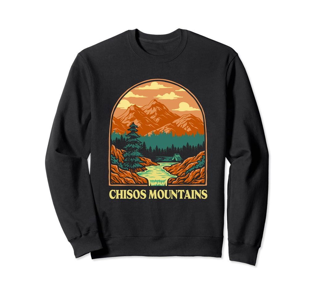 Chisos Mountains Big Bend National Sweatshirt - Custom Art Print Men Women - T-Shirt, Sweatshirt, Hoodie