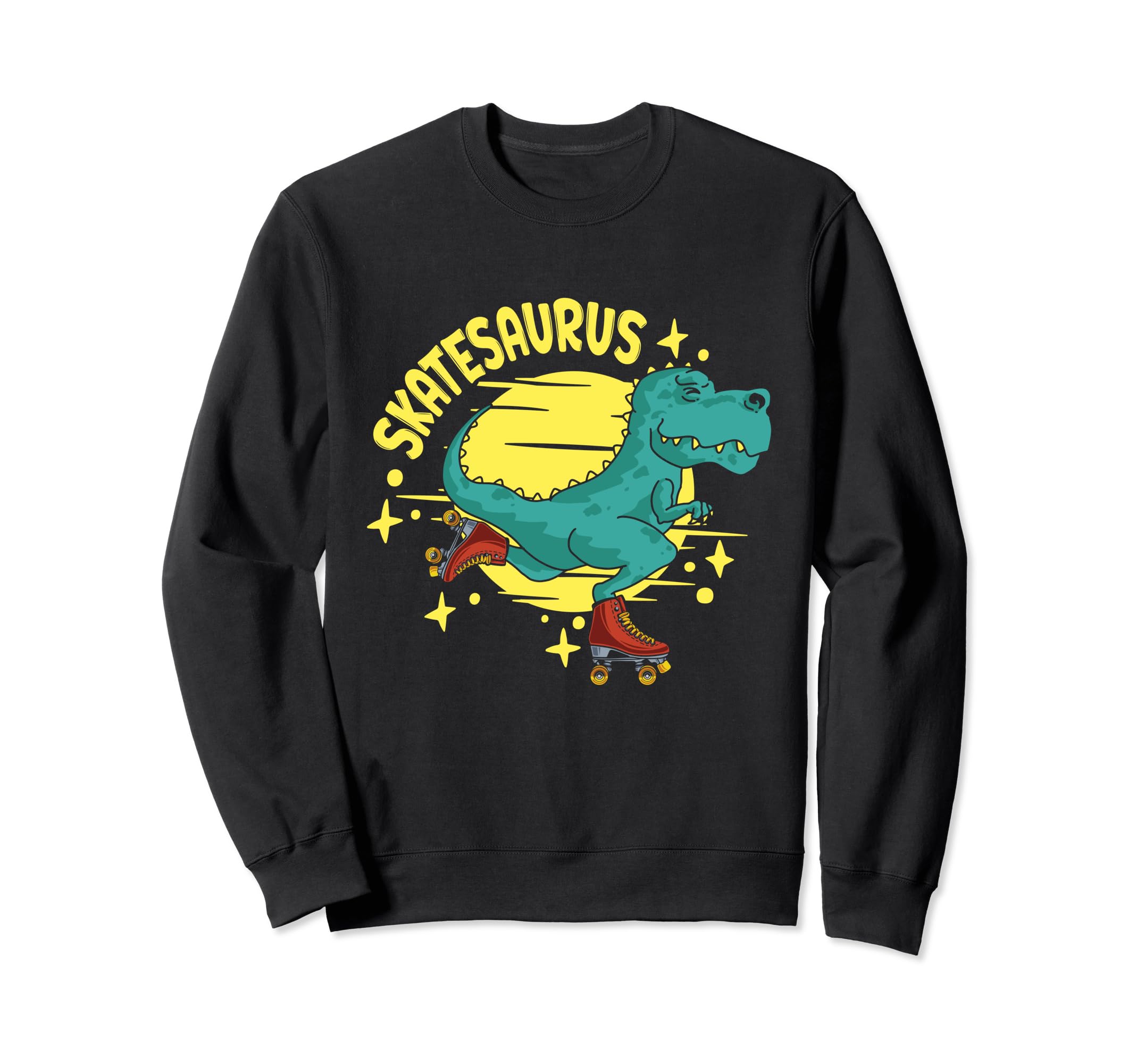 Funny Skater Roller Skates Sweatshirt - Custom Art Print Men Women - T-Shirt, Sweatshirt, Hoodie