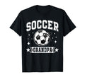 Coquette Bow Soccer Grandpa T-Shirt - Casual Everyday Wear Men Women - T-Shirt, Sweatshirt, Hoodie
