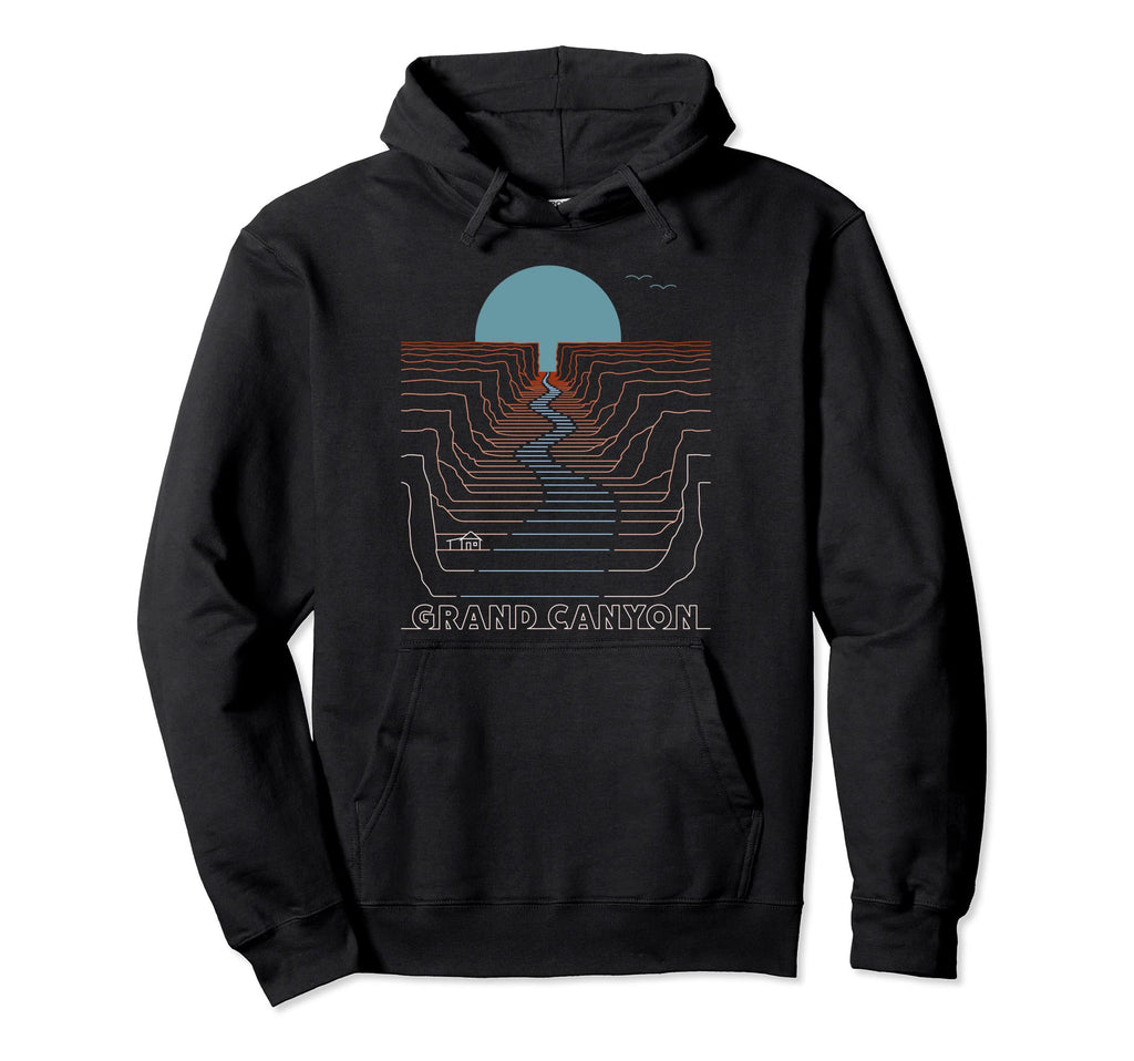 Grand Canyon National Park Arizona Az Hoodie - Custom Art Print Unisex - T-Shirt, Sweatshirt, Hoodie