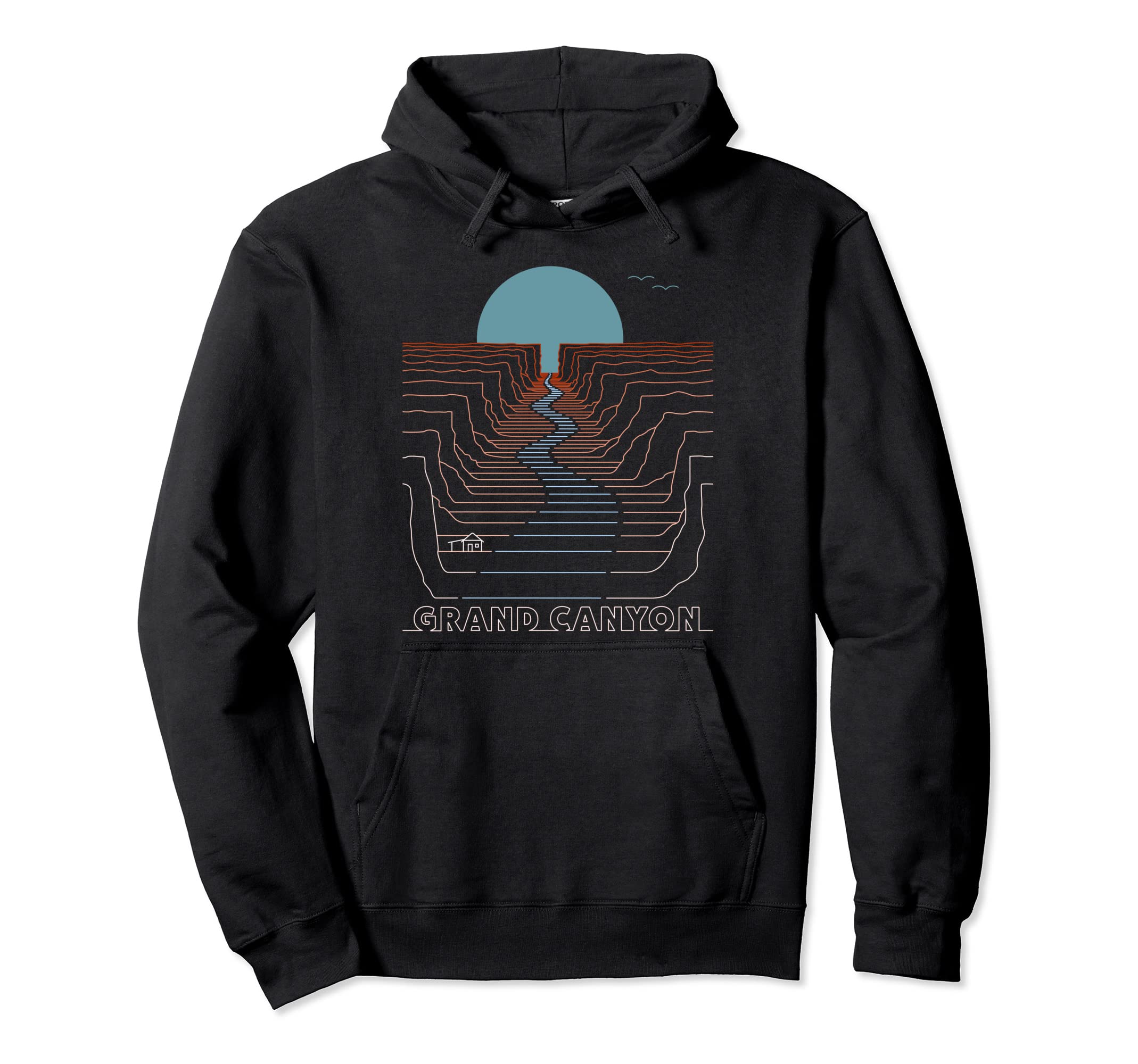 Grand Canyon National Park Arizona Az Hoodie - Custom Art Print Unisex - T-Shirt, Sweatshirt, Hoodie