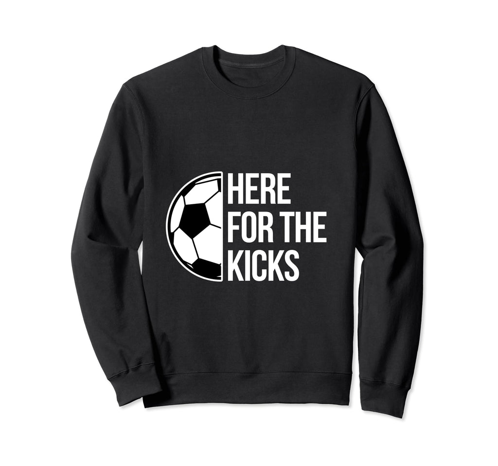 Kicks Soccer Football Goal Striker Sweatshirt - Novelty Apparel for Adults - T-Shirt, Sweatshirt, Hoodie