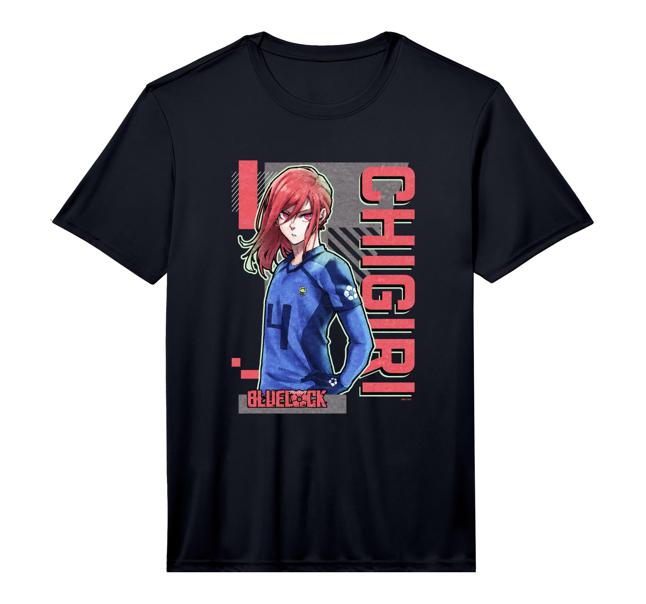 Mens Blue Lock Chigiri Hyoma Worlds T-Shirt - Graphic Print for Adults - T-Shirt, Sweatshirt, Hoodie