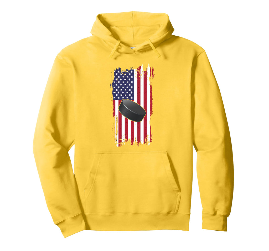 Patriotic Ice Hockey Snow Sports Goalkeepers Hoodie - Trendy Graphic Unisex - T-Shirt, Sweatshirt, Hoodie