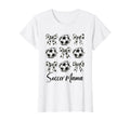 Soccer Mama Soccer Coquette Bow T-Shirt - Aesthetic Graphic Men Women - T-Shirt, Sweatshirt, Hoodie